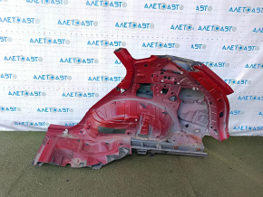 Quarter wing rear right Lexus NX300 NX300h 18-21 under BSM, sawed off, red, pokes