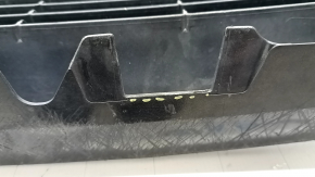 Toyota Prius V 15-17 front bumper lower grille without fog lights, scratches, broken fasteners, non-standard holes, dents