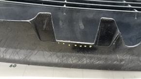 Toyota Prius V 15-17 front bumper lower grille without fog lights, scratches, broken fasteners, non-standard holes, dents