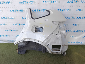 Honda CRV 17-22 rear left quarter wing, sawn off, no roll, white, dented