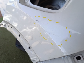 Honda CRV 17-22 rear left quarter wing, sawn off, no roll, white, dented
