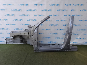 Front left quarter panel of VW Tiguan 18-24, sawed off, with central pillar, silver