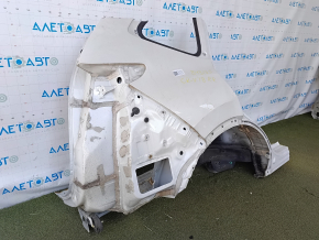 Honda CRV 17-22 rear right quarter fender, sawn off, white, nicks, non-factory hole