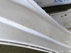Honda CRV 17-22 rear right quarter fender, sawn off, white, nicks, non-factory hole