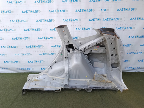 Honda CRV 17-22 rear right quarter fender, sawn off, white, nicks, non-factory hole