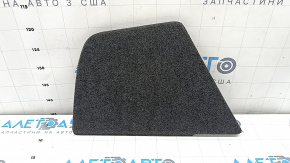 Left trunk pocket trim for Toyota Prius V 12-17, dark gray