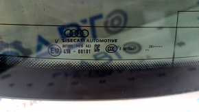 Rear window of the Audi Q3 83A 19-25 trunk lid, tinted, scratched, heated, contact unsoldered