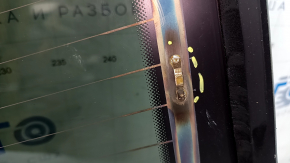 Rear window of the Audi Q3 83A 19-25 trunk lid, tinted, scratched, heated, contact unsoldered