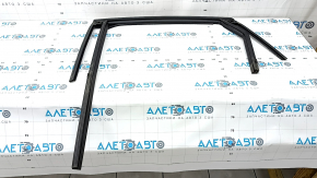 Upper rear left door molding Ford Escape MK4 20-23 matte, with glass seal