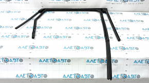 Upper rear left door molding Ford Escape MK4 20-23 matte, with glass seal