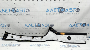 Chevrolet Volt 16 center console trim panel, left side, lower, black, scratches