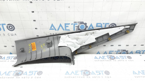 Left rear pillar trim for Chevrolet Volt 16 - gray, scratches, dent, mount turned white