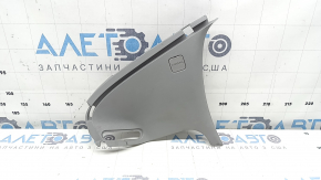 Chevrolet Volt 16 left rear pillar trim under the belt - gray, scuffed