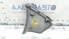 Chevrolet Volt 16 left rear pillar trim under the belt - gray, scuffed