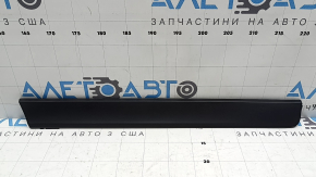 Lower rear left door trim for Nissan Rogue 14-20 black