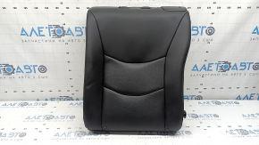Left rear seat back for Chevrolet Volt 16-18, black leather, perforated