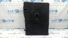 Left rear seat back for Chevrolet Volt 16-18, black leather, perforated