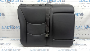 Right rear seat back for Chevrolet Volt 16-18, black leather with perforation, with belt, with armrest