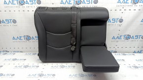Right rear seat back for Chevrolet Volt 16-18, black leather with perforation, with belt, with armrest