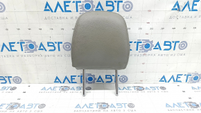 Front right headrest for Toyota Prius V 15-17, light gray leather, dry-cleanable