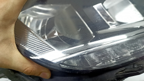 Right front headlight for VW Tiguan 18-21, halogen, LED DRL, chips, scratches