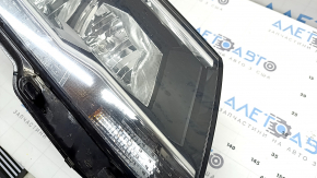 Right front headlight for VW Tiguan 18-21, halogen, LED DRL, chips, scratches