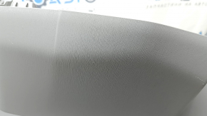 Toyota Prius V 15-17 gray lower center dashboard trim, scratches