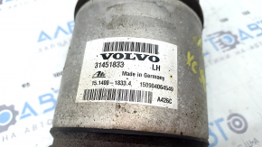 Volvo XC90 16-22 front left air shock absorber assembly, rusty
