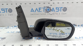 Right side mirror assembly for Chevrolet Volt 16-19, 6 pins, BSM, heated, black, scratches