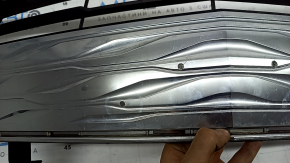 Chevrolet Volt 16-19 front bumper lower grille, chrome, chips, non-factory holes