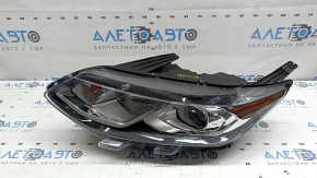 Chevrolet Volt 16-19 front left headlight, polished, worn