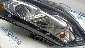 Chevrolet Volt 16-19 front left headlight, polished, worn
