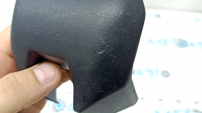 Rear left seat runner cover, 2nd row, front left, Toyota Prius V 12-17, black, scratches
