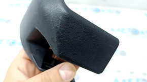 Rear left seat runner cover, 2nd row, front left, Toyota Prius V 12-17, black, scratches