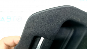 Rear right seat runner cover, 2nd row, rear left, Toyota Prius V 12-17, black, scratches