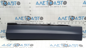 Lower front right door trim panel for VW Tiguan 18-24 with chrome, R-Line blue, scratches