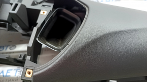 Chevrolet Volt 16-19 black dashboard with AIRBAG, bumpers, rusty squib