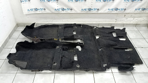 Toyota Prius V 12-17 black floor covering, ready for cleaning