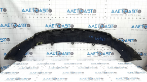 Porsche Macan 15-18 front bumper lip structure, tear, torn fasteners