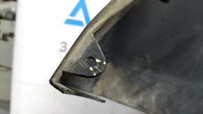 Porsche Macan 15-18 front bumper lip structure, tear, torn fasteners
