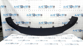 Porsche Macan 15-18 front bumper lip structure, tear, torn fasteners