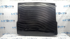 Black rubber trunk mat for Porsche Macan 15-20