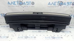 Porsche Macan 15-18 trunk opening trim, black, chrome trim, scratches, broken mount