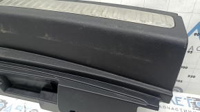 Porsche Macan 15-18 trunk opening trim, black, chrome trim, scratches, broken mount