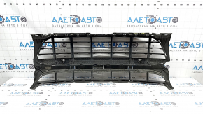 Front bumper grille, central, Porsche Macan 15-18, structure, for parking sensors, non-factory holes, broken fasteners