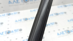 Door-glass molding, central front left, Toyota Prius V 12-17, matte black, scratches
