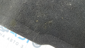 Rear fabric floor mat for Toyota Prius V 12-17 black, for cleaning
