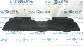Rear fabric floor mat for Toyota Prius V 12-17 black, for cleaning