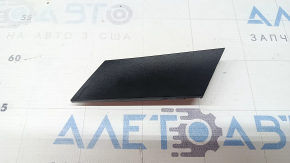 Black inner front left door handle cover for Porsche Macan 15-26