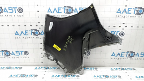 Rear bumper, bare right, Ford Escape MK4 20-26, without autoparking, silver